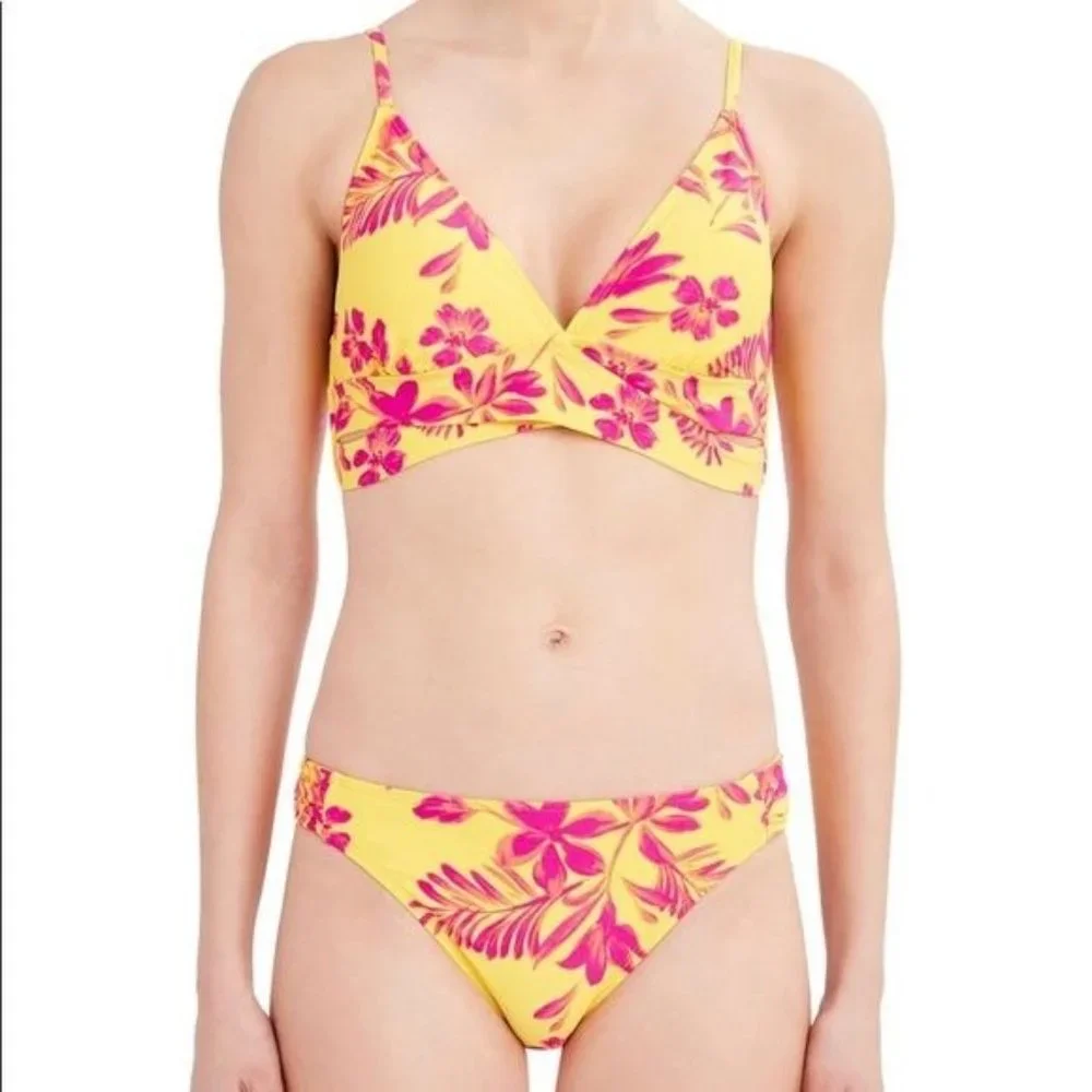 BCBG Paris Floral Bikini Swimsuit